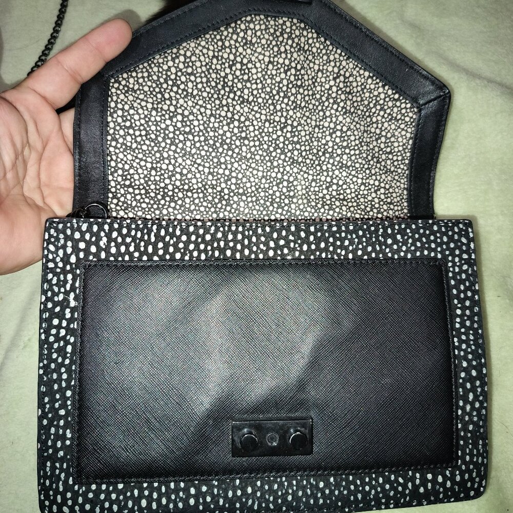 Loeffler Randall Python Emboss Crossbody Leather … - image 7